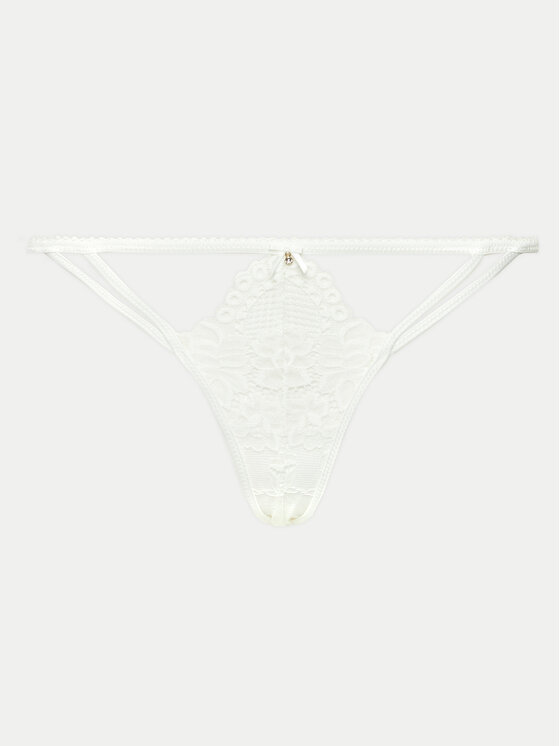 Hunkemöller Hunkemöller Kalhotky string Anna 204532 Bílá