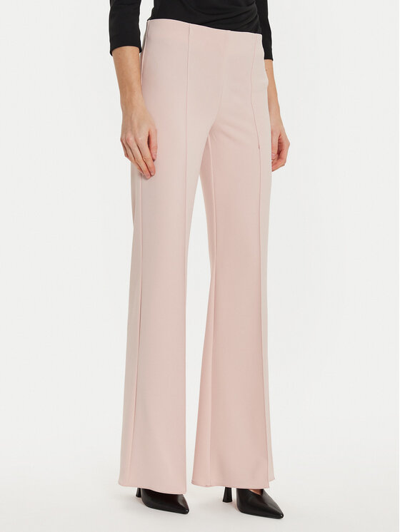 Rinascimento Rinascimento Pantaloni di tessuto CFC0121355003 Rosa Regular Fit