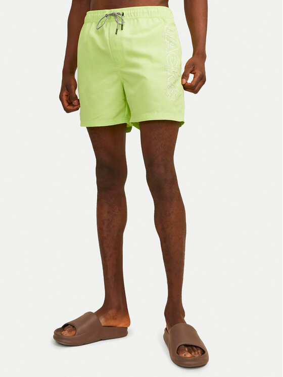 Jack&Jones Pantaloni scurți pentru înot Fiji 12253118 Verde Regular Fit