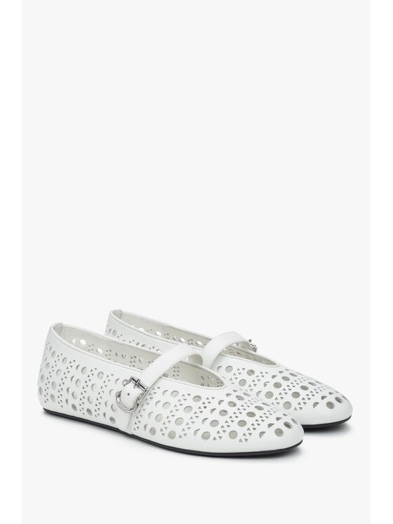 Estro Estro Ballerine ER00116977 Bianco
