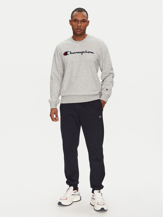 Champion Champion Mikina 220727 Sivá Slim Fit