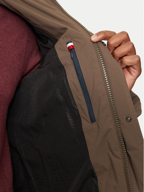 Hechter Paris Hechter Paris Pehelykabát 45017 142205 Khaki Regular Fit
