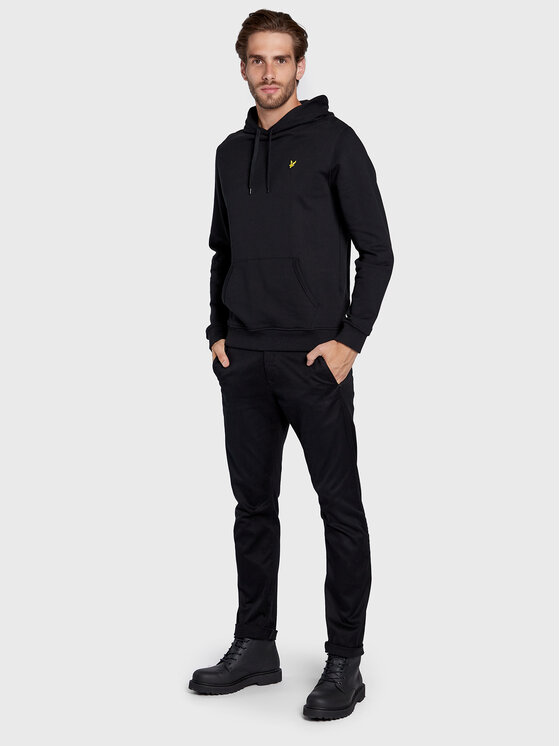 Lyle & Scott Lyle & Scott Bluza ML416VOG Czarny Regular Fit
