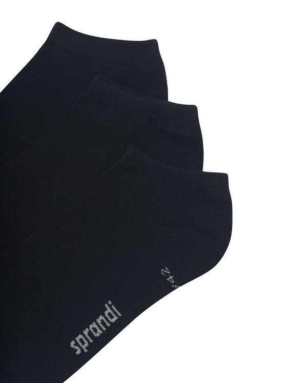 Sprandi Sprandi Dlhé ponožky 0WB-002-AW23 (3-pack) Čierna