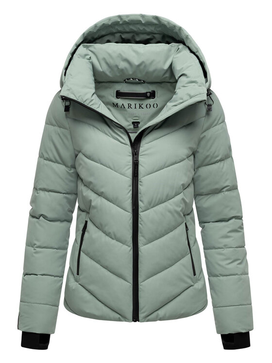 Marikoo Marikoo Kurtka zimowa Samuiaa XVI Zielony Regular Fit
