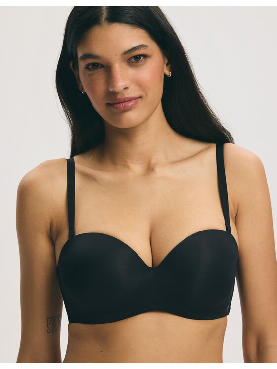Esotiq Esotiq Biustonosz push-up 43300 Czarny