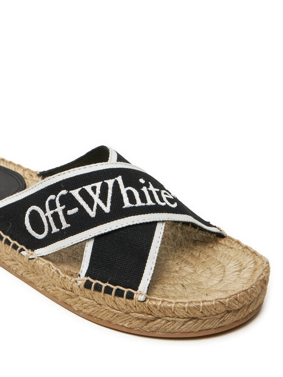 Off-White Off-White Espadrile OWIB012S23FAB0011001 Negru