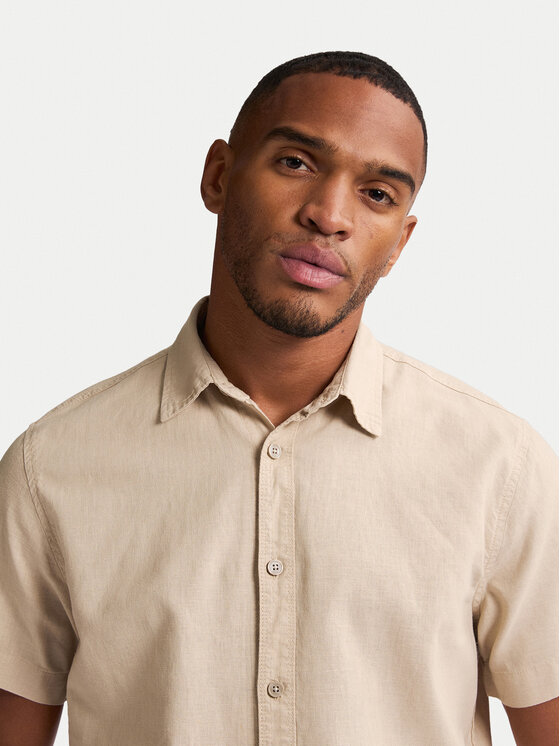 Petrol Industries Petrol Industries Camicia M-1050-SIS414 Beige Regular Fit