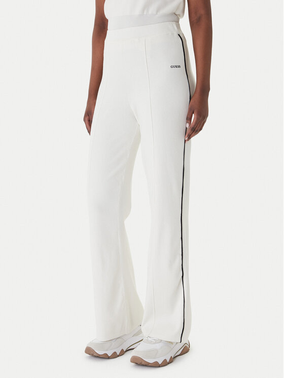 Guess Guess Pantaloni in maglia V6RB14 Z4642 Écru Regular Fit