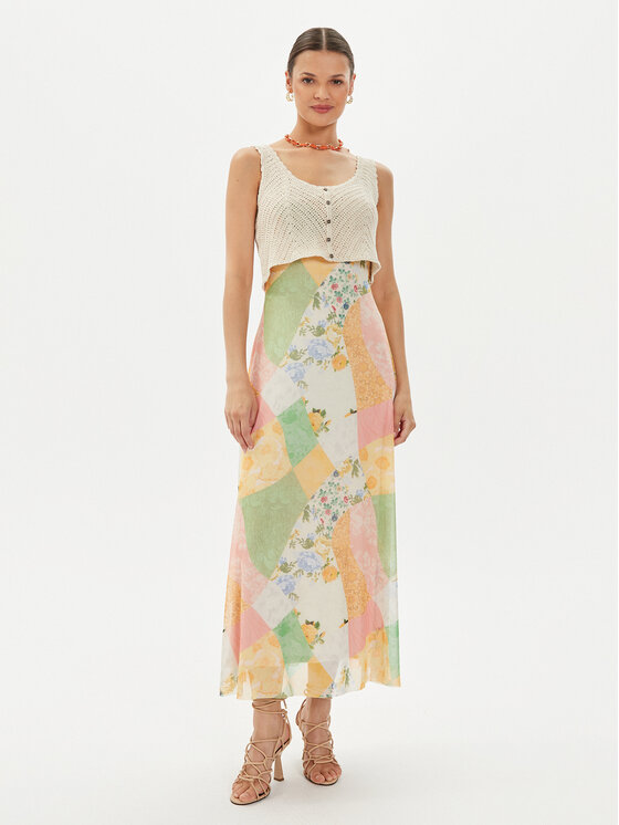 Desigual Desigual Letní šaty Waterloo 24WWVKX6 Barevná Regular Fit