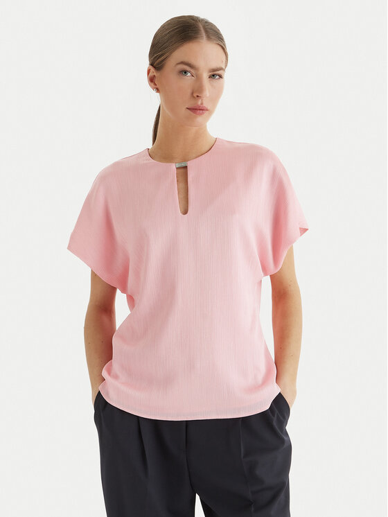 Calvin Klein Calvin Klein Blúzka LV044F150G Ružová Regular Fit