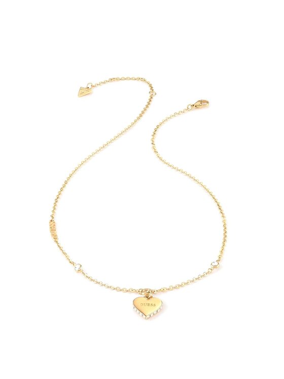 Guess Guess Náhrdelník JUBN02230JW-YG Zlatá