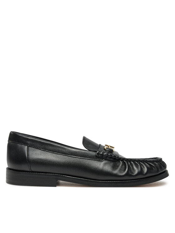 Tommy Hilfiger Mokasíny Soft Leather Horsebit Loafer FW0FW08414 Čierna