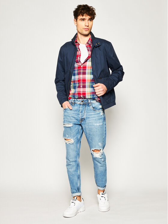 Lee Lee Giacca di transizione Harrington L88TCR35 112123781 Blu scuro Regular Fit