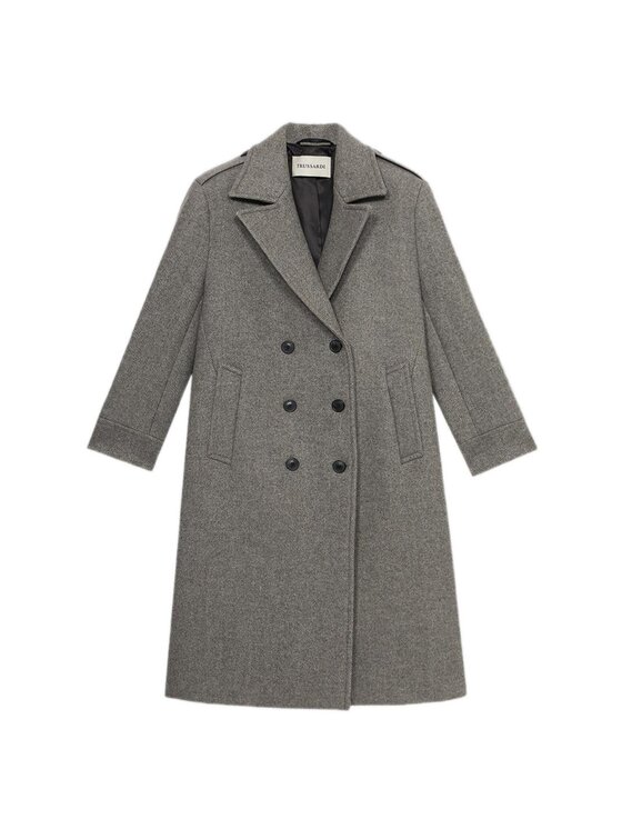 Trussardi Trussardi Cappotto 8917A000319N0S3 Grigio Regular Fit