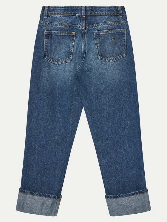 Guess Guess Jeans hlače J5RA11 D5D90 Modra Regular Fit