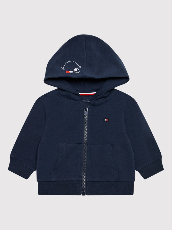Tommy Hilfiger Tommy Hilfiger Completo T-shirt, felpa e pantaloni KN0KN01411 Blu scuro Regular Fit
