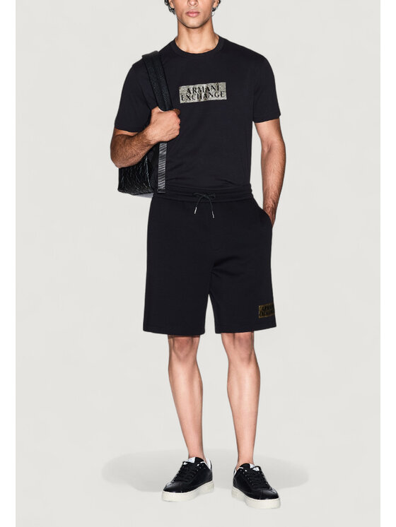 Armani Exchange Armani Exchange T-shirt XM001911 AF10356 Nero Casual Fit