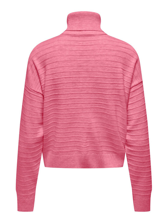 ONLY ONLY Rolák 15294524 Ružová Regular Fit