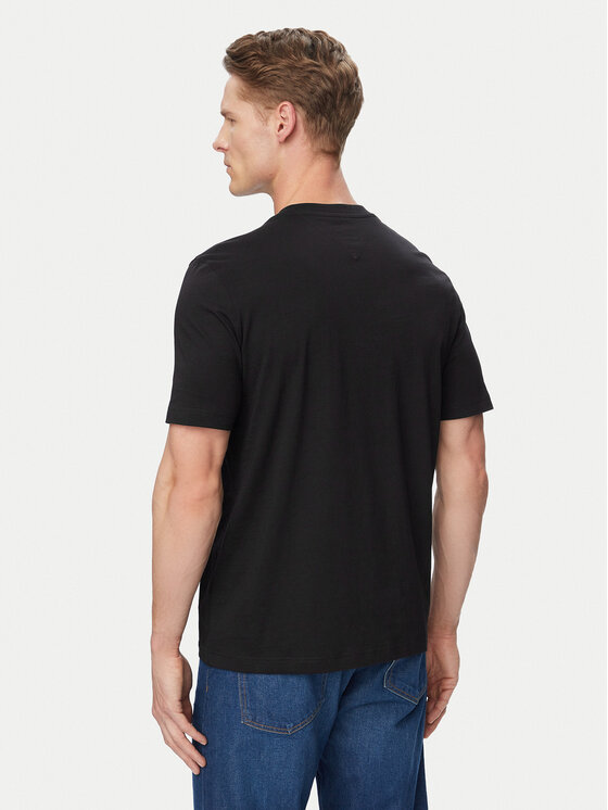 Tommy Hilfiger Tommy Hilfiger Marškinėliai MW0MW43224 Juoda Regular Fit