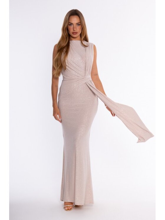 Made of Emotion Made of Emotion Abito da sera M922 Beige Modern Fit