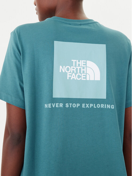 The North Face The North Face T-Shirt Redbox NF0A87NK Blau Relaxed Fit