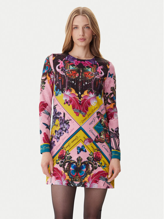 Versace Jeans Couture Rochie de zi Femei, Mărimea: 44, Colorat, 79HAO9P1 NS696