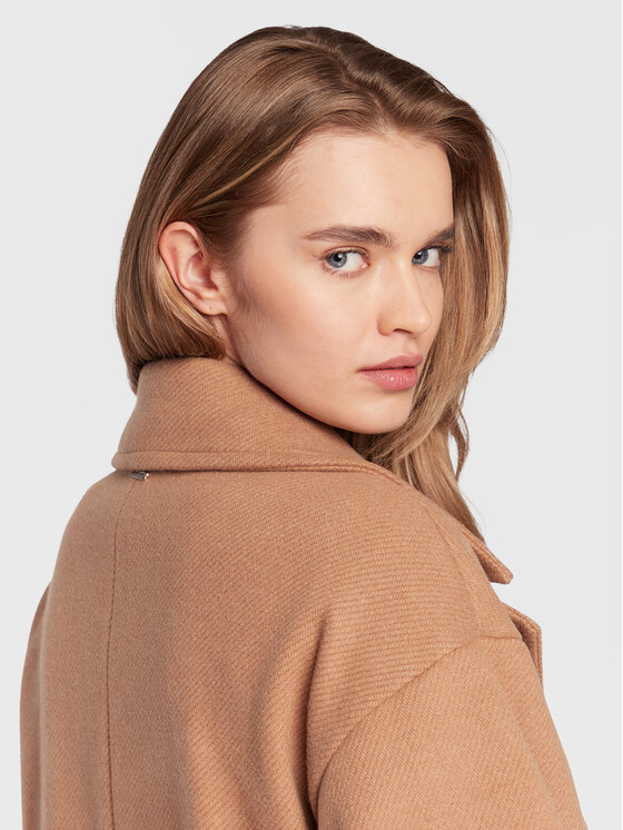 Liu Jo Liu Jo Kevad-sügis mantel WF2372 T3200 Pruun Regular Fit