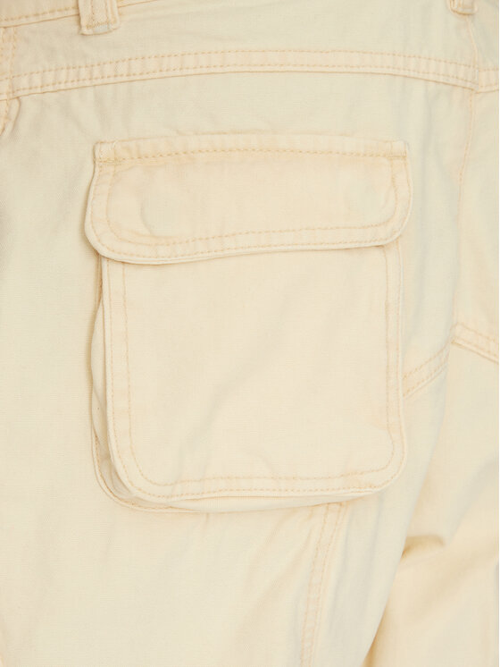 Alpha Industries Alpha Industries Szorty jeansowe Canvas Acid 156259 Biały Regular Fit
