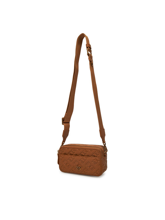 PINKO PINKO Torebka Camera Bag Mini PE 25 PLTT 104292 A1YB Brązowy