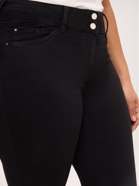 Fiorella Rubino Fiorella Rubino Jeansy P464T105158N033 Czarny Flare Fit