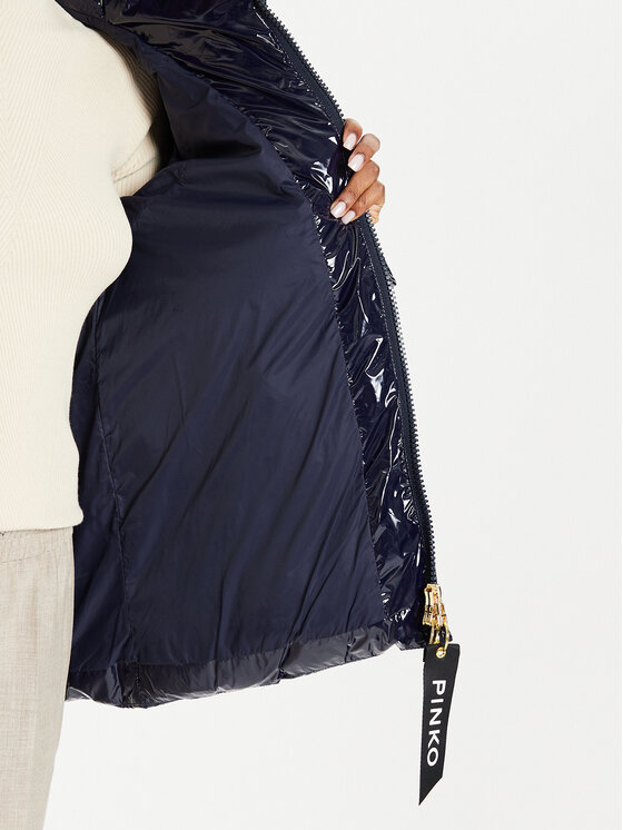 PINKO PINKO Winterjacke Eleodoro 101597 A11K Dunkelblau Regular Fit