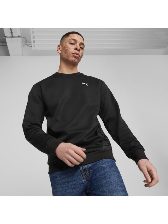 Puma Puma Bluza Open Road Crew DK Czarny Regular Fit