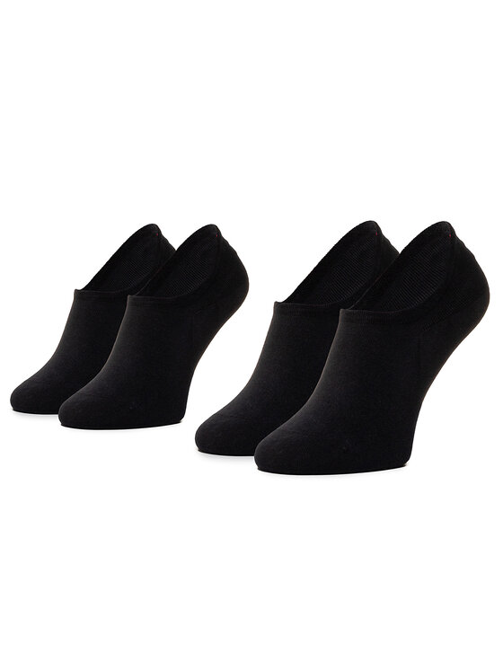 Tommy Hilfiger Tommy Hilfiger Къси чорапи 382024001 Черен