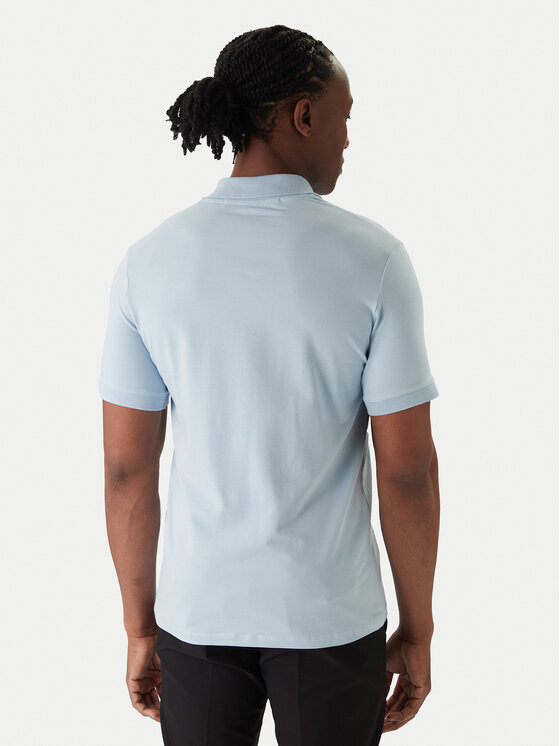 KARL LAGERFELD KARL LAGERFELD Tricou polo 745022 561235 Albastru celest Regular Fit