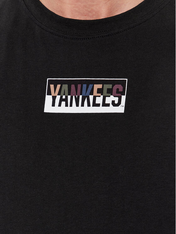 47 Brand 47 Brand Marškinėliai New York Yankees BB017TMKPIU599579JK Juoda Regular Fit