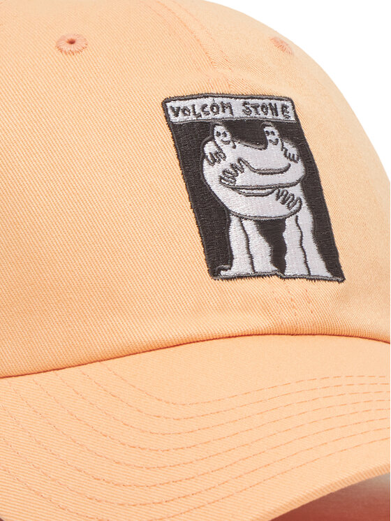 Volcom Volcom Czapka z daszkiem Stone Bloom E5512501 Pomarańczowy