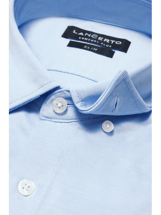 Lancerto Lancerto Koszula Lorena KO073224000007 Niebieski Slim Fit