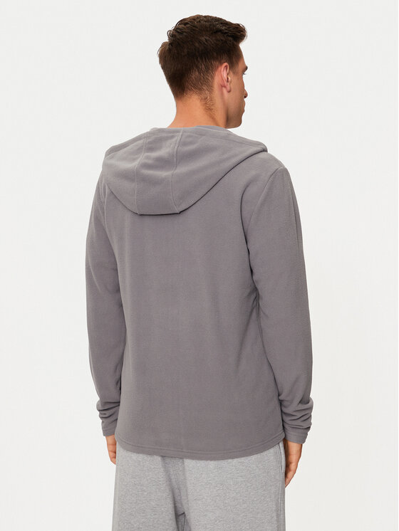 4F 4F Felpa di pile 4FWMM00TFLEM290 Grigio Regular Fit