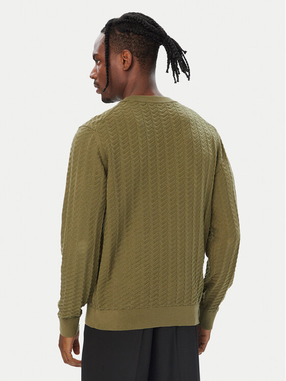 HUGO HUGO Kampsun Simond 50570261 Khakivärviline Regular Fit