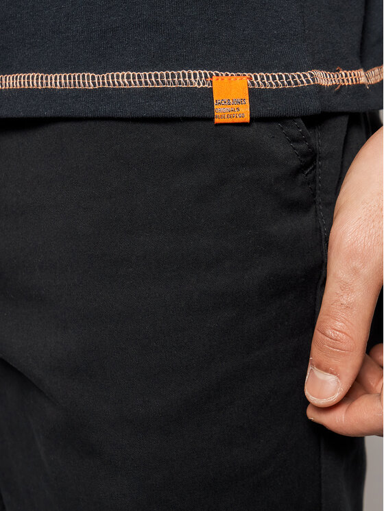 T-shirt Aidens 12187132 Arancione Regular Fit