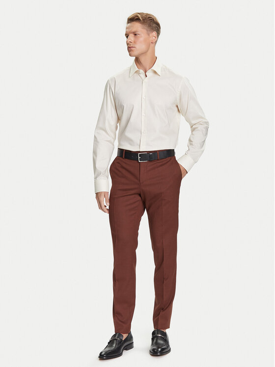 BOSS BOSS Cămașă H-Joe 50545145 Alb Regular Fit