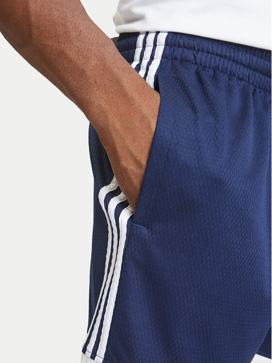 adidas adidas Pantaloni scurți sport Mock Eyelet JY1310 Bleumarin Regular Fit