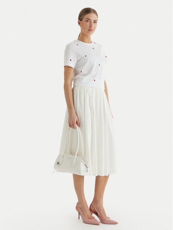 ONLY ONLY T-särk Ketty 15288473 Valge Regular Fit