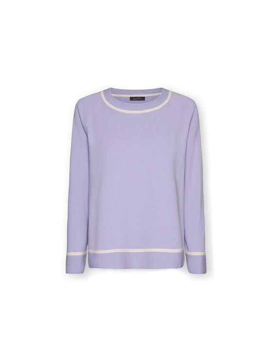 Elena Mirò Elena Mirò Sweter M563Z000704N0A1 Fioletowy Regular Fit