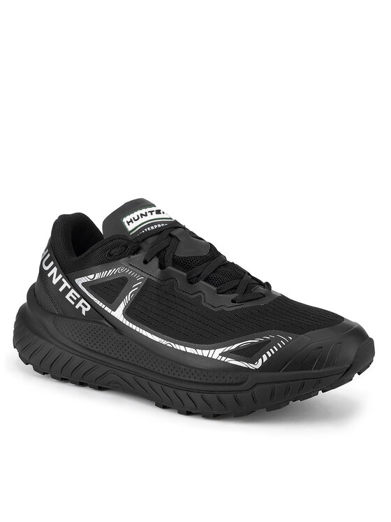 Hunter Hunter Sneakersy CANYON TRAIL WP Čierna