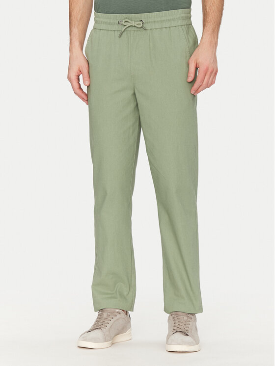 Blend Blend Hlače 20718408 Zelena Regular Fit