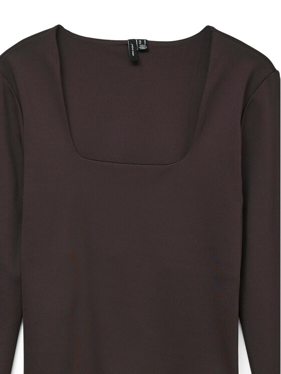 Vero Moda Vero Moda Majica Million 10334613 Smeđa Regular Fit