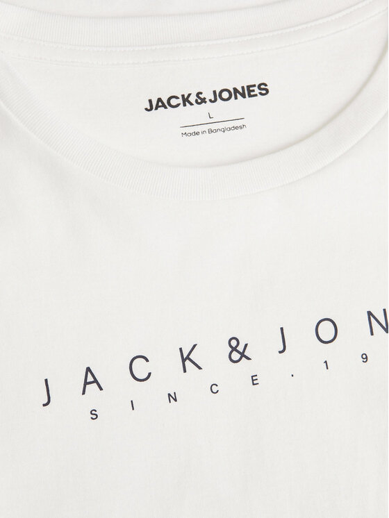 Jack&Jones Jack&Jones T-shirt Setra 12247985 Bijela Standard Fit