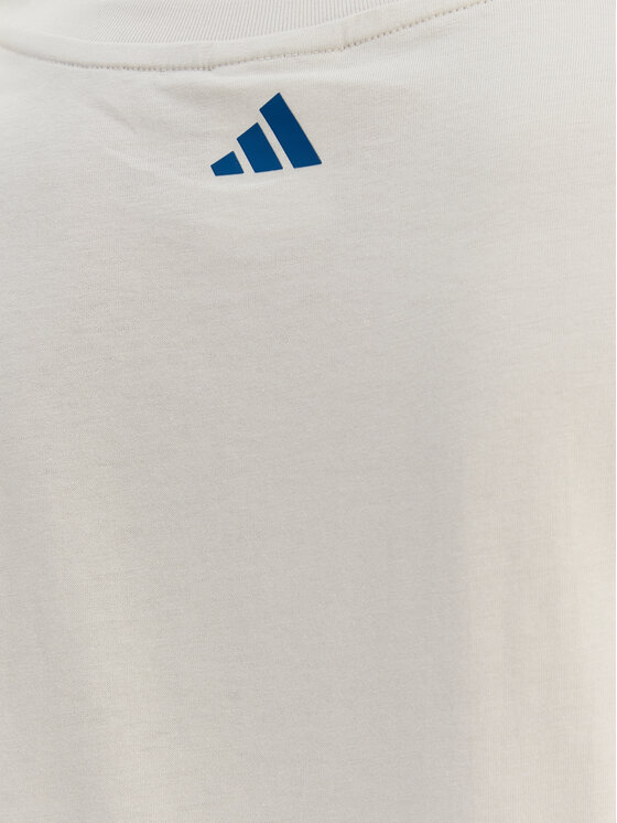 adidas adidas Tricou Farm Rio Graphic KD4641 Écru Regular Fit